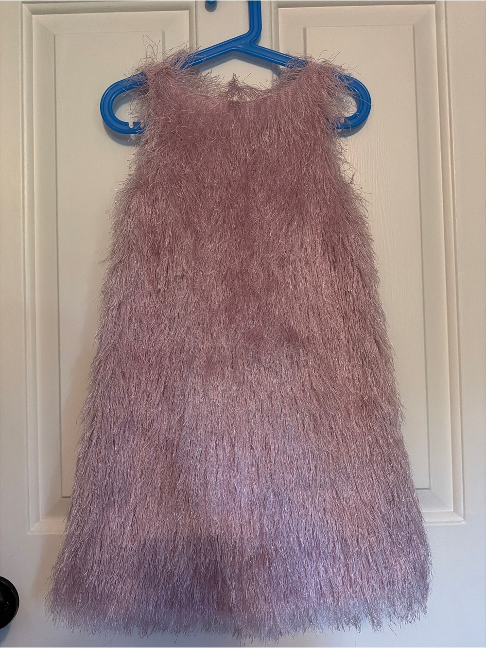 Zara pink shimmery dress